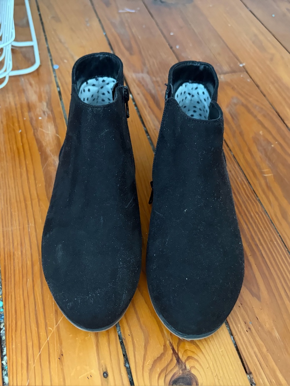 Cat & Jack Black Girls' Ankle boot